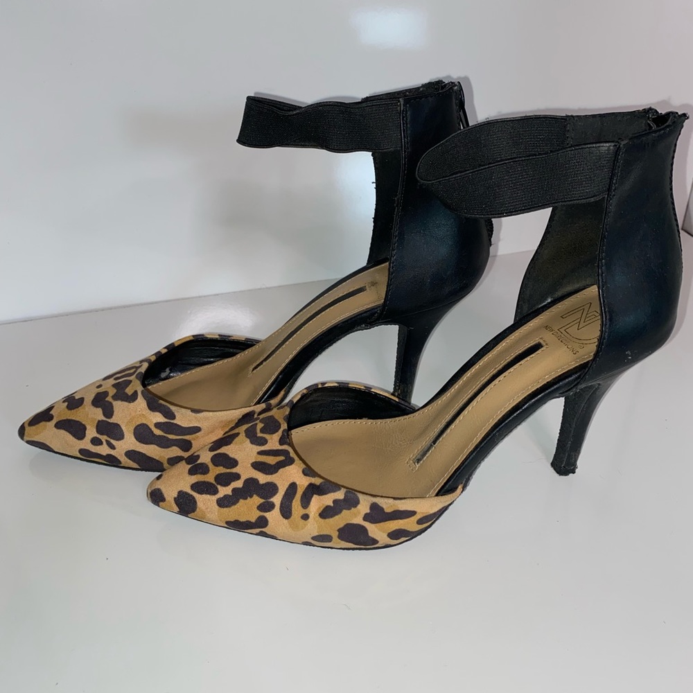 Stylish Cheetah Print Heels | size: Women’s 7.5 | color: Cheetah Print